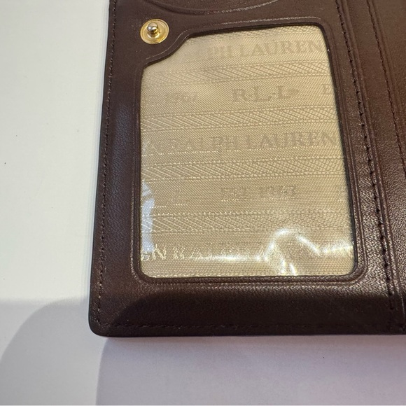 Gold Snakeskin Embossed Wallet by Ralph Lauren - Picture 8 of 11